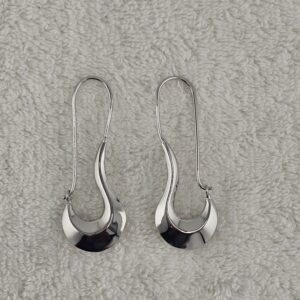 Silver Drop Earrings